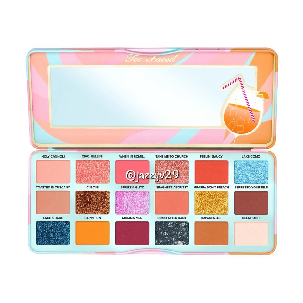 ✨🍹Too Faced Italian Spritz Eyeshadow Palette🍹✨